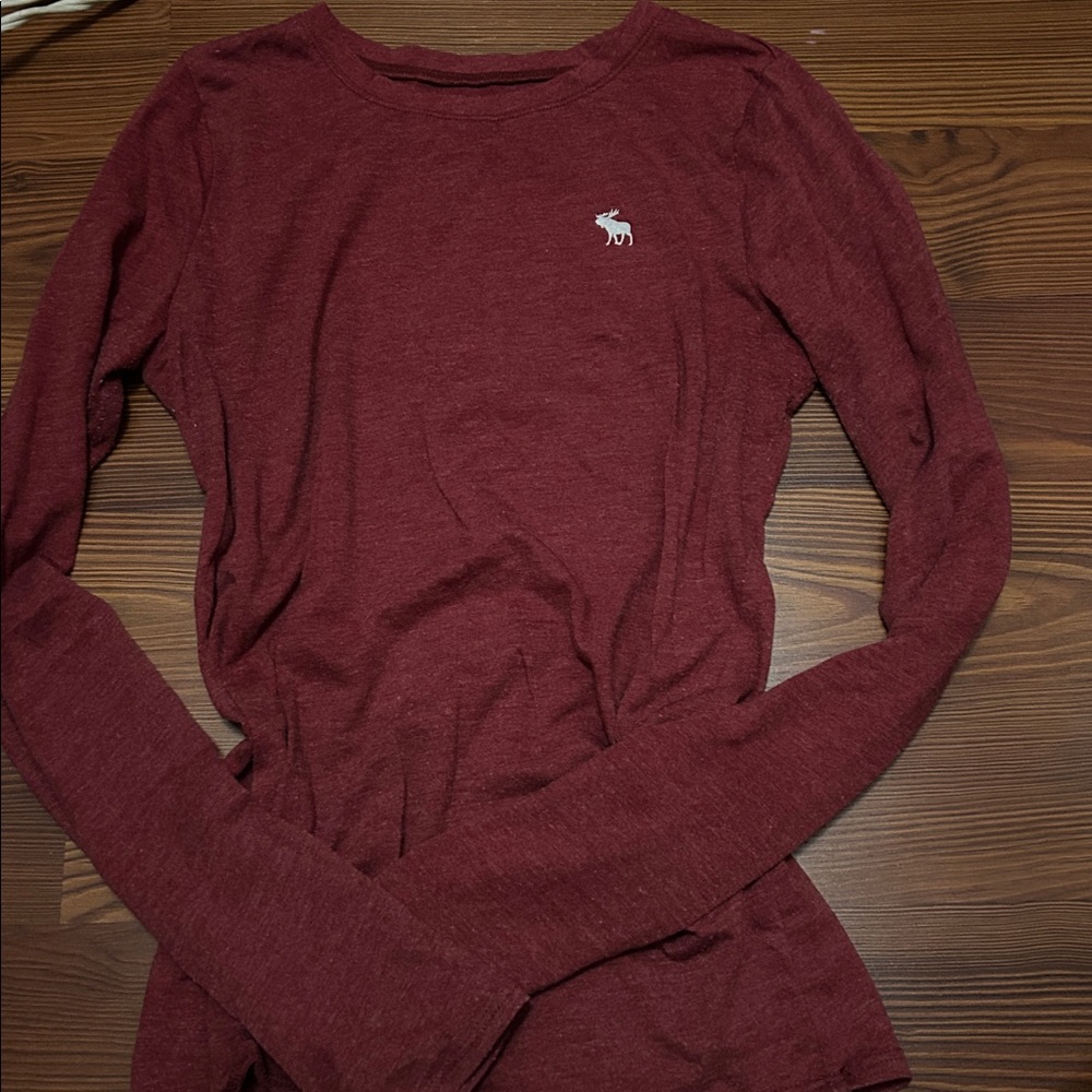 Abercrombie & Fitch Kids Maroon Tee